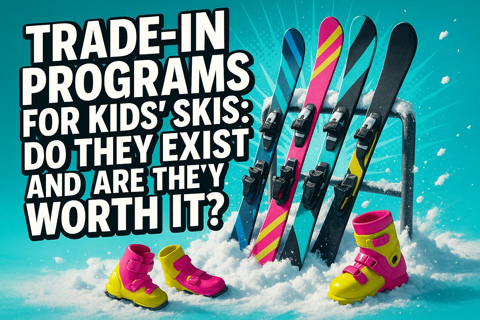 Trade-In Programs for Kids' Skis: Do They Exist and Are They Worth It? - snowfeet*