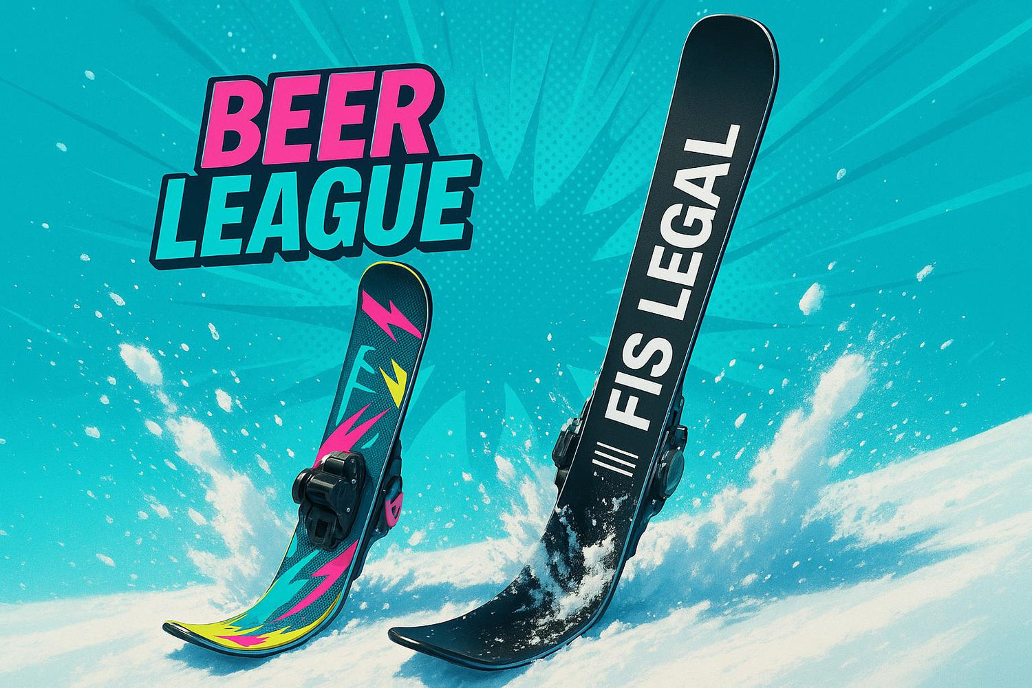 The Difference Between FIS Legal Race Skis and 'Beer League' Race Skis