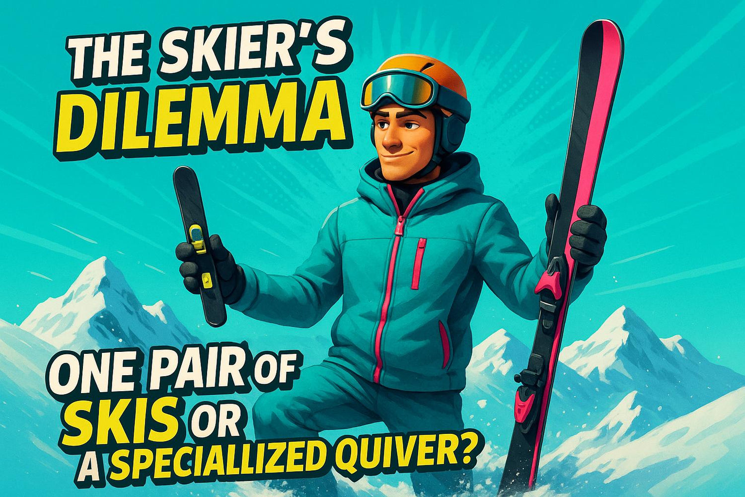 The Skier's Dilemma: One Pair of Skis or a Specialized Quiver? (2025) - snowfeet*