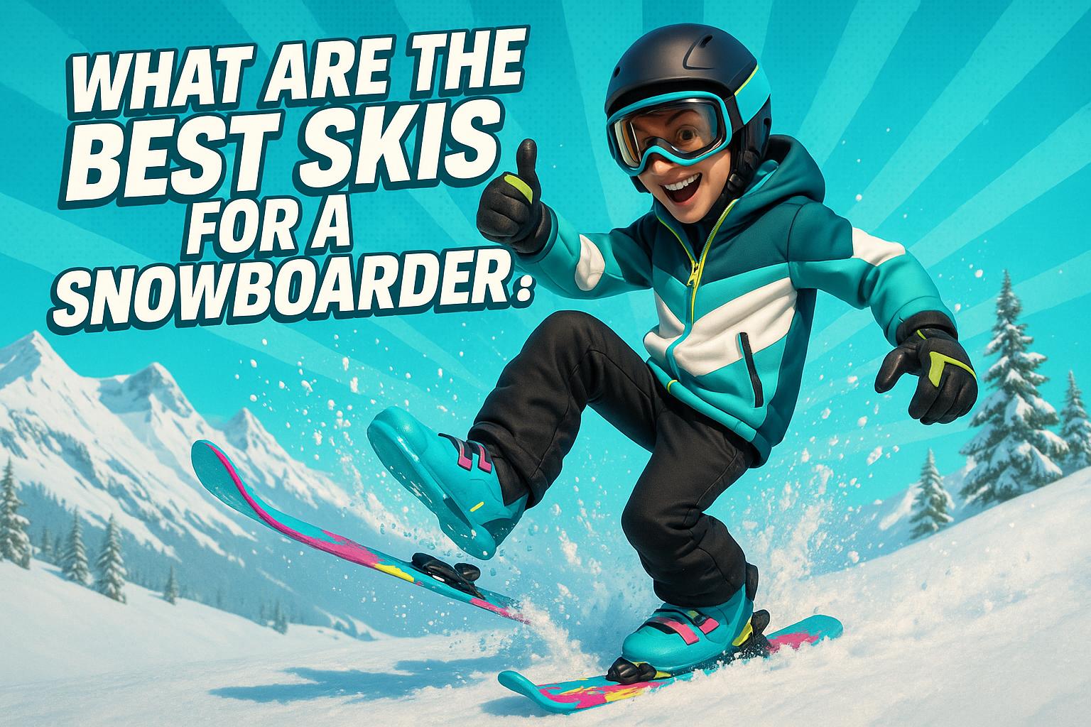 What Are the Best Skis for a Snowboarder - Transitioning from Snowboarding - snowfeet*