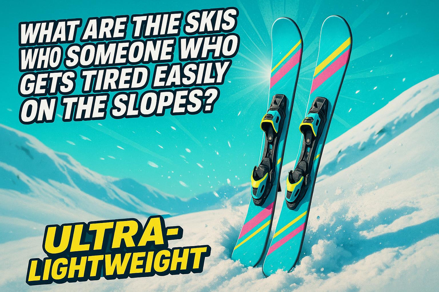 What Are the Best Skis for Someone Who Gets Tired Easily on the Slopes?