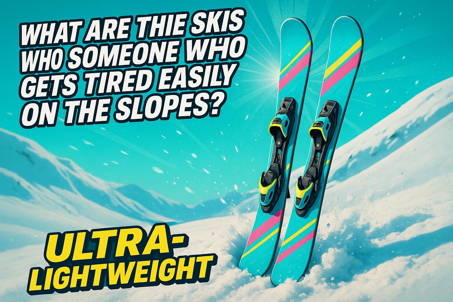 What Are the Best Skis for Someone Who Gets Tired Easily on the Slopes? - snowfeet*