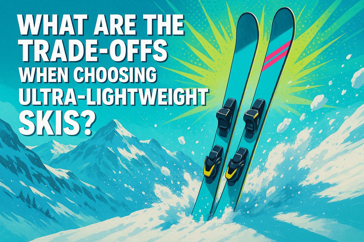 What Are the Trade-offs When Choosing Ultra-Lightweight Skis? - snowfeet*