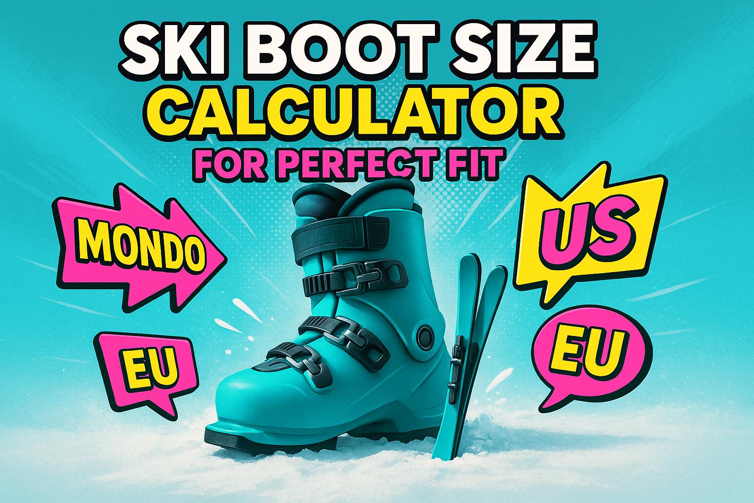 Ski Boot Size Calculator for Perfect Fit