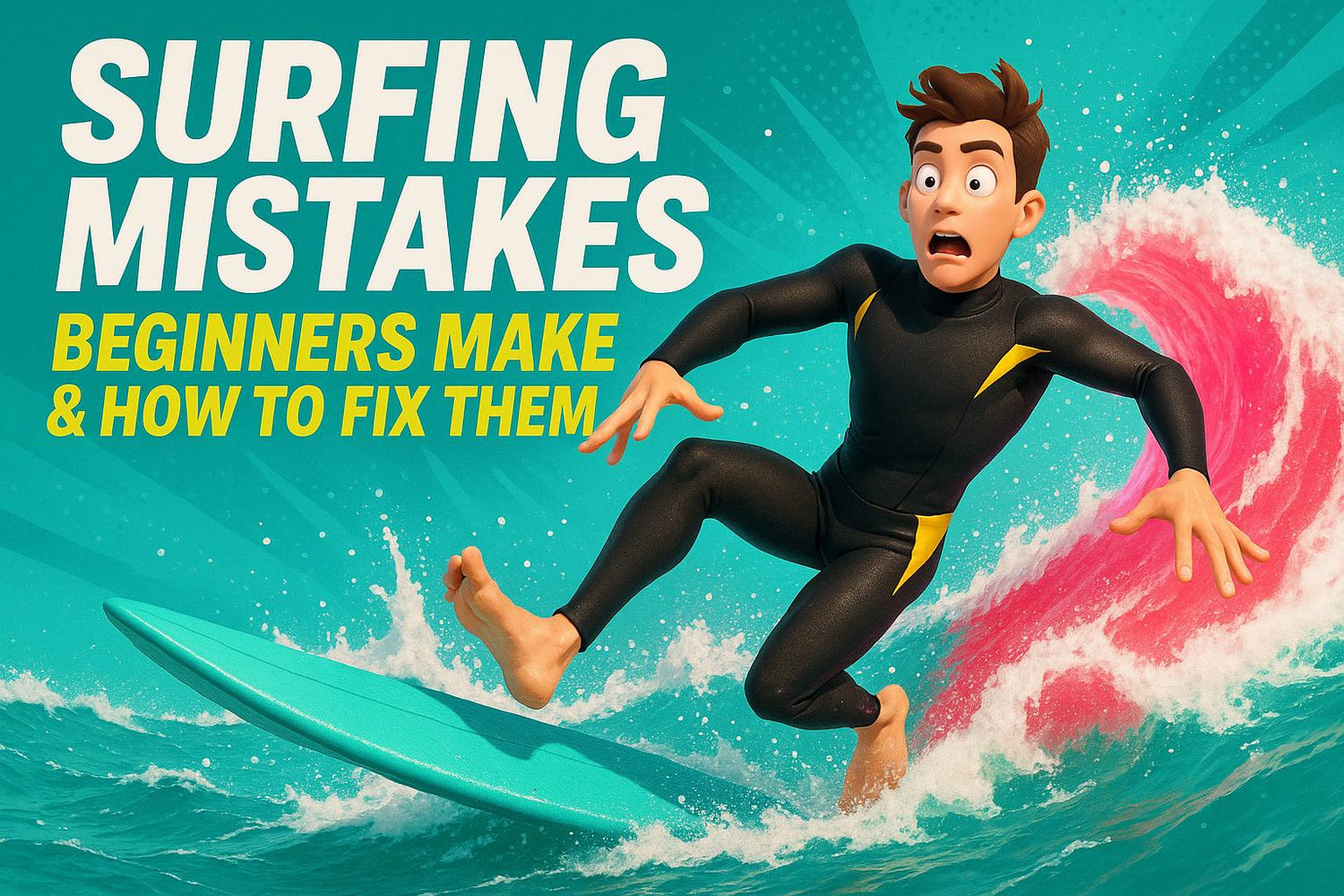 7 Surfing Mistakes Beginners Make & How to Fix Them - snowfeet*