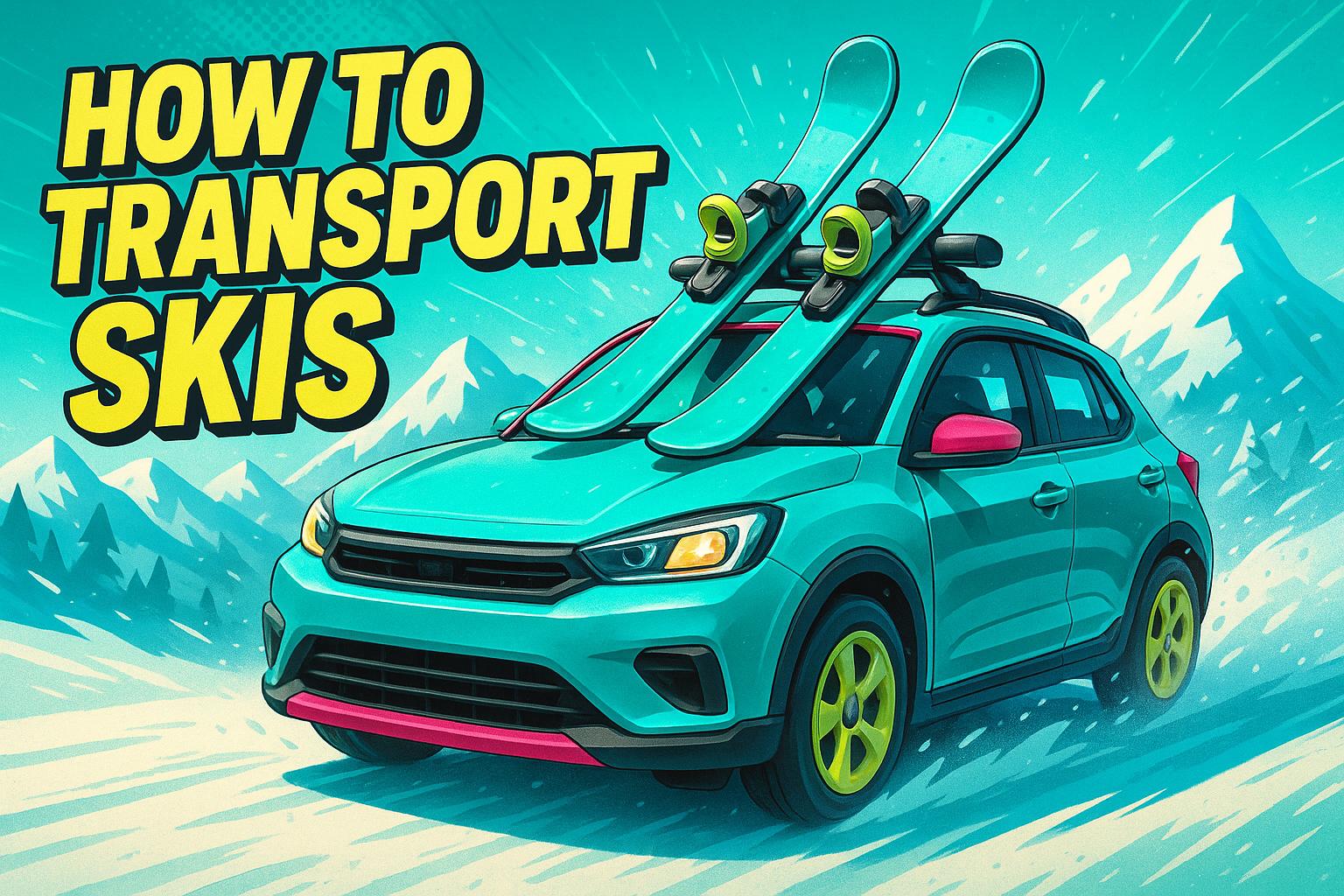 How to Transport Skis Safely in Your Car or on a Roof Rack (2025) - snowfeet*