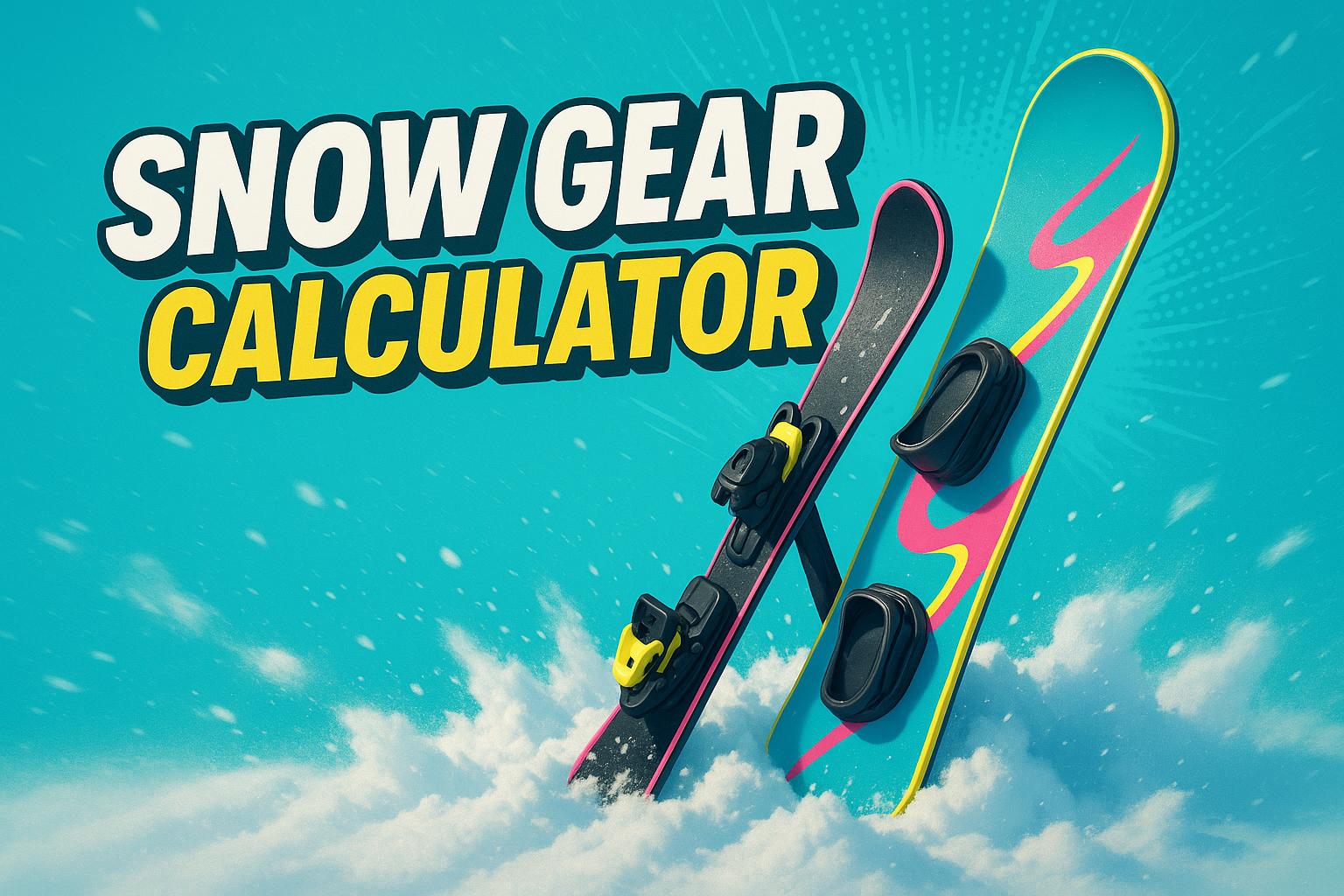 Snow Gear Calculator
