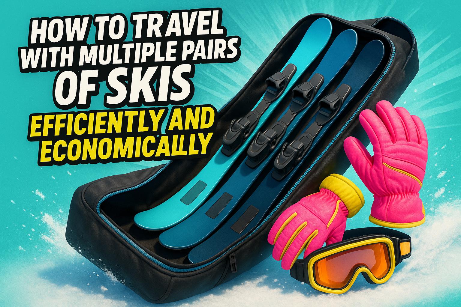 How to Travel with Multiple Pairs of Skis Efficiently and Economically