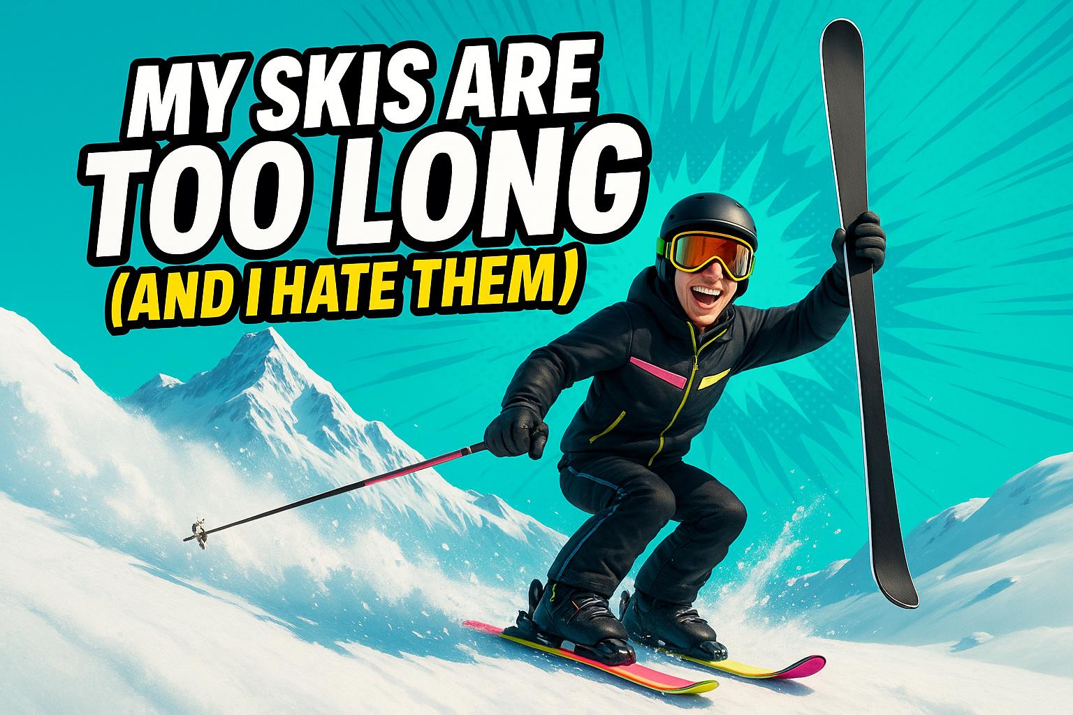 My Skis Are Too Long (And I Hate Them!): Your Guide to a Shorter, Happier Ride - snowfeet*