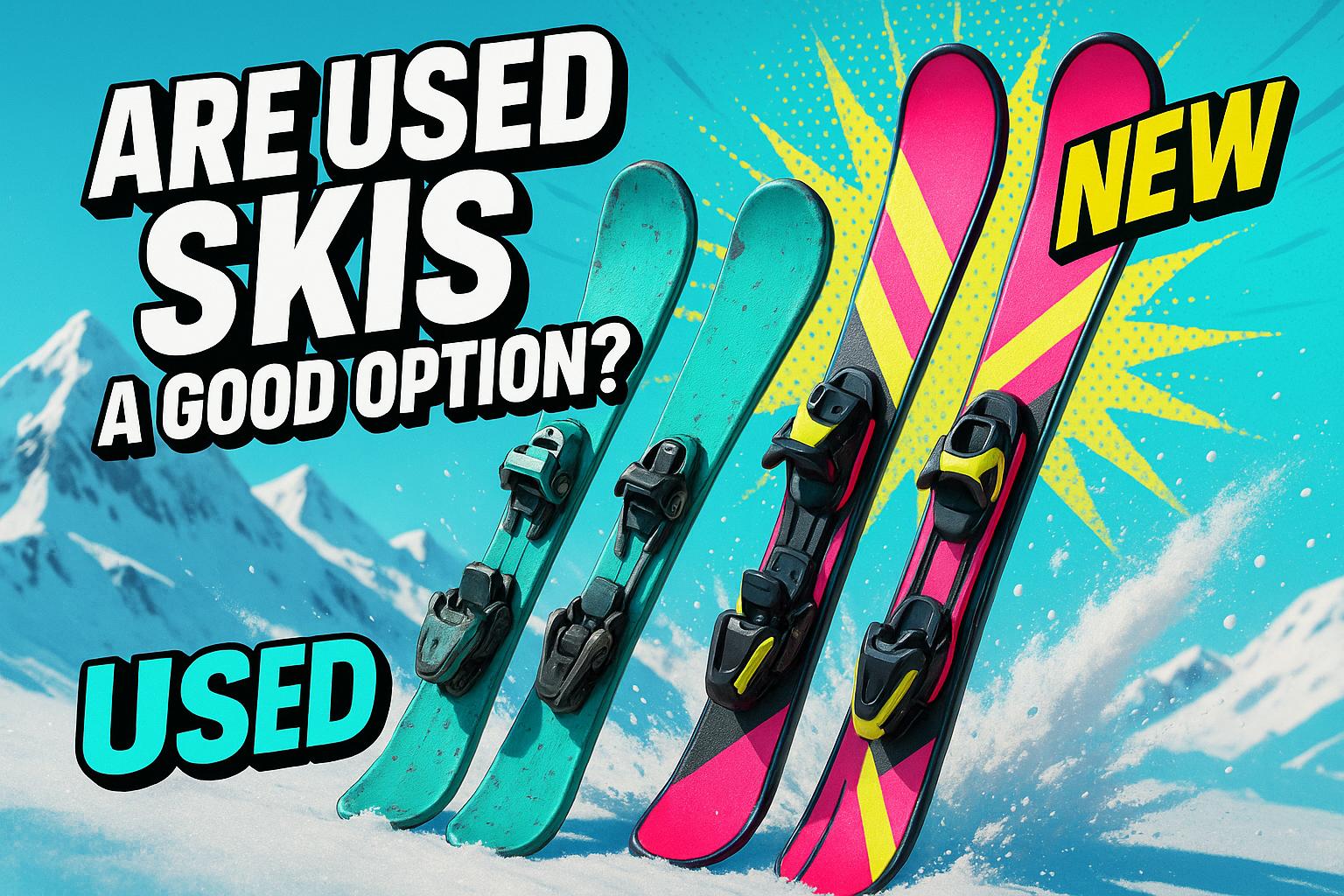 Are Used Skis a Good Option for Beginners or Kids? What to Watch Out For - snowfeet*