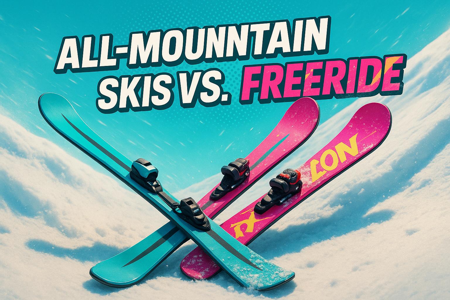 All-Mountain Skis vs. Freeride: Which One Is Right for You?