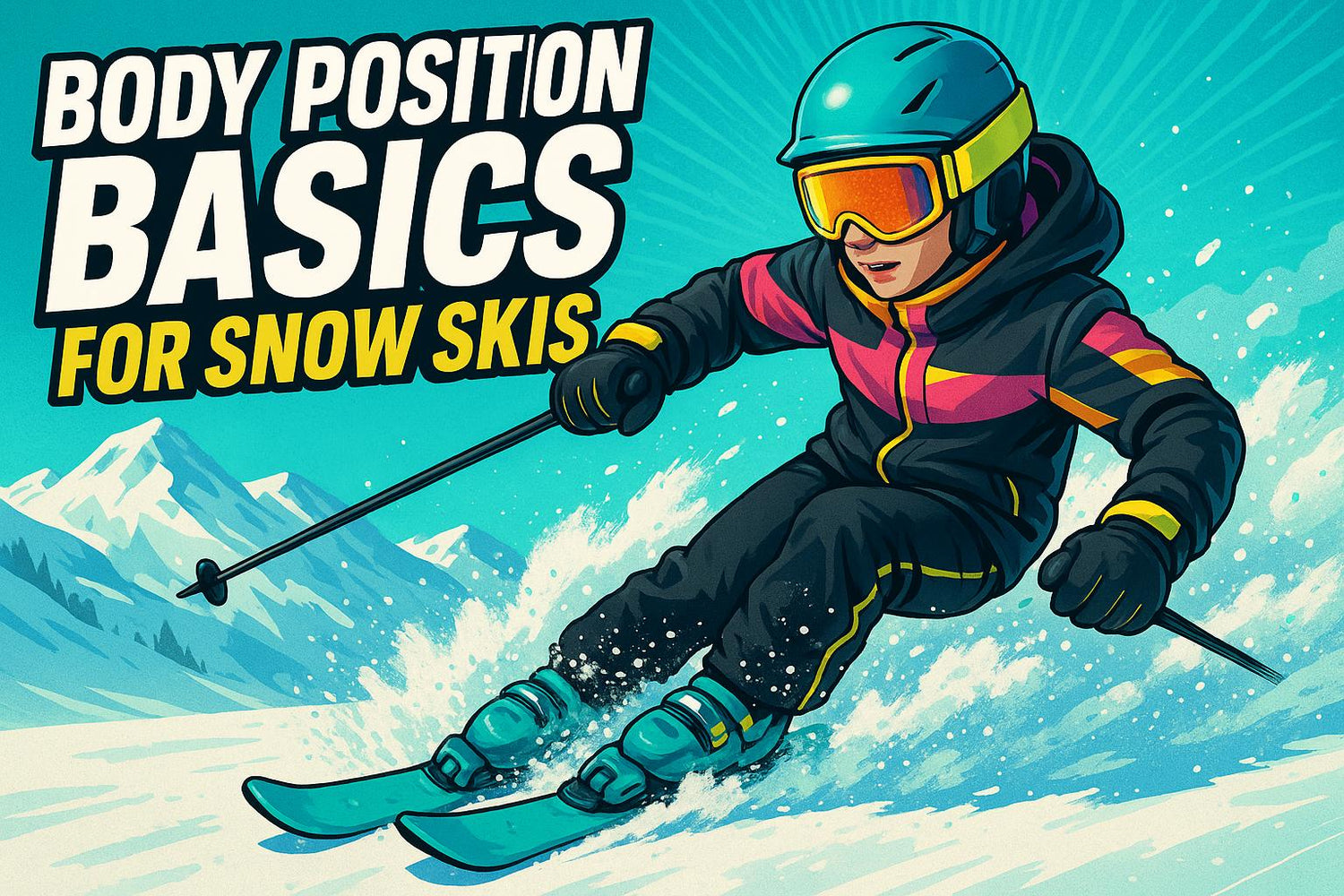 Body Position Basics for Snow Skis