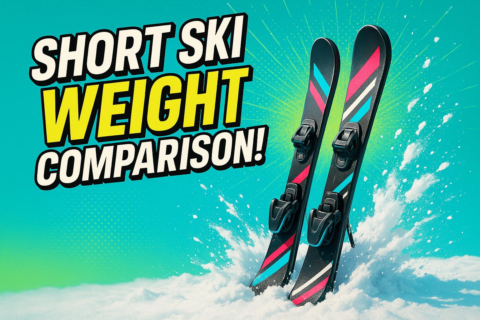 Short Ski Weight Comparison Tool - snowfeet*