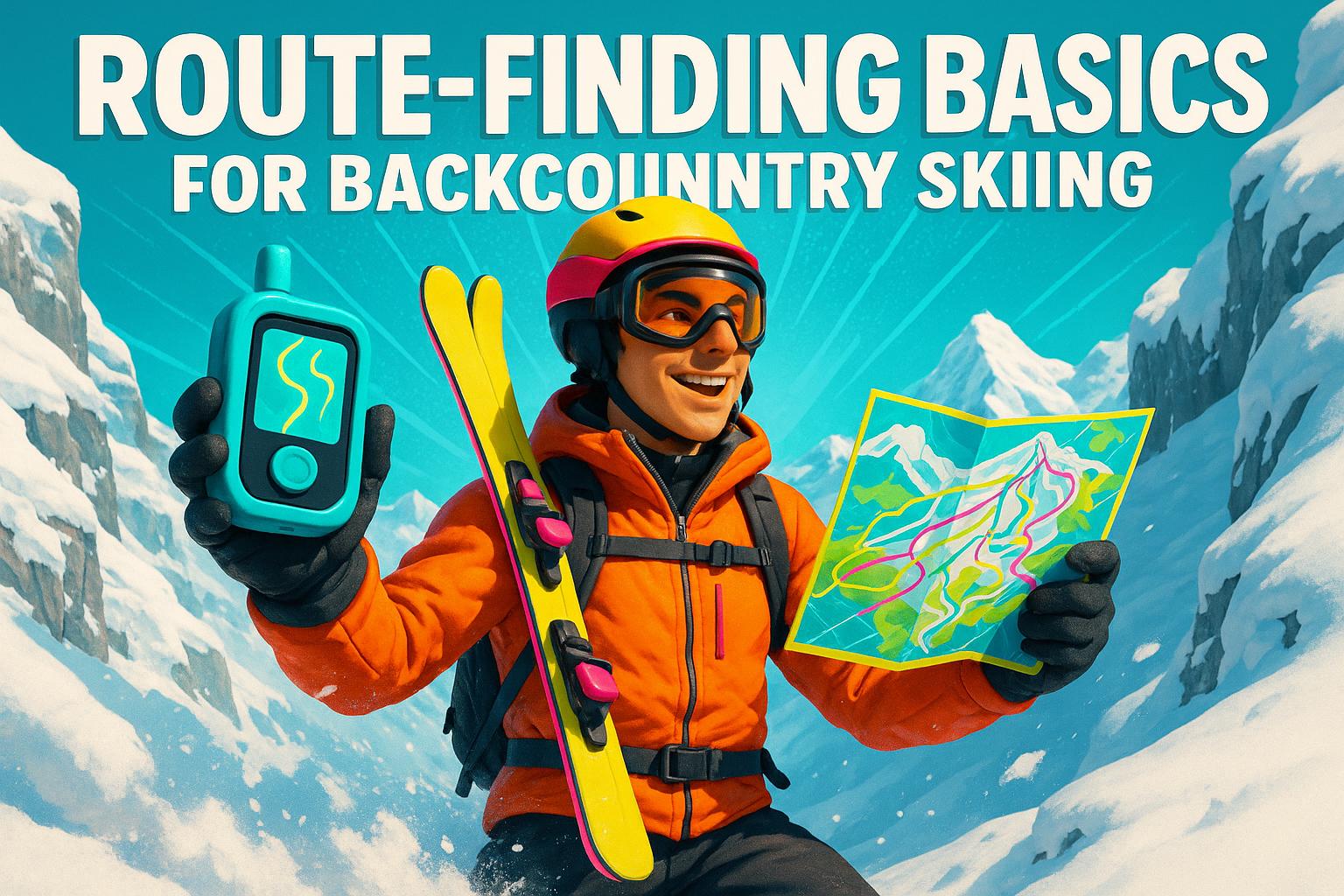 Route-Finding Basics for Backcountry Skiing: Maps, GPS, and Decision-Making