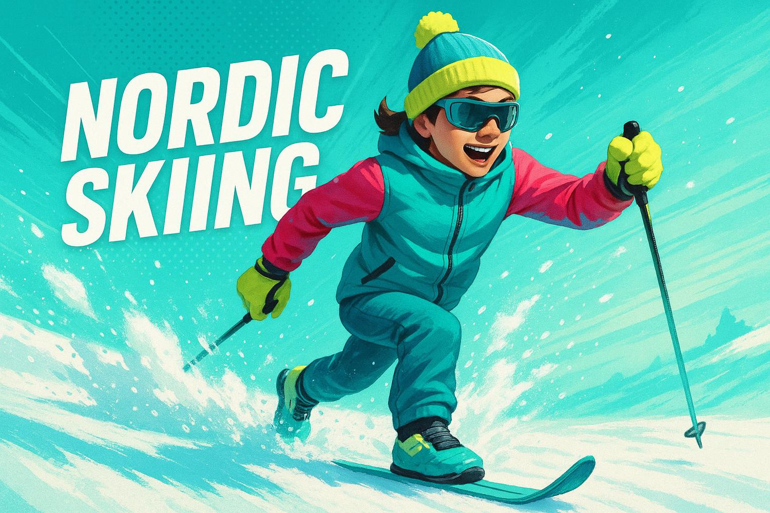 What is considered Nordic skiing?