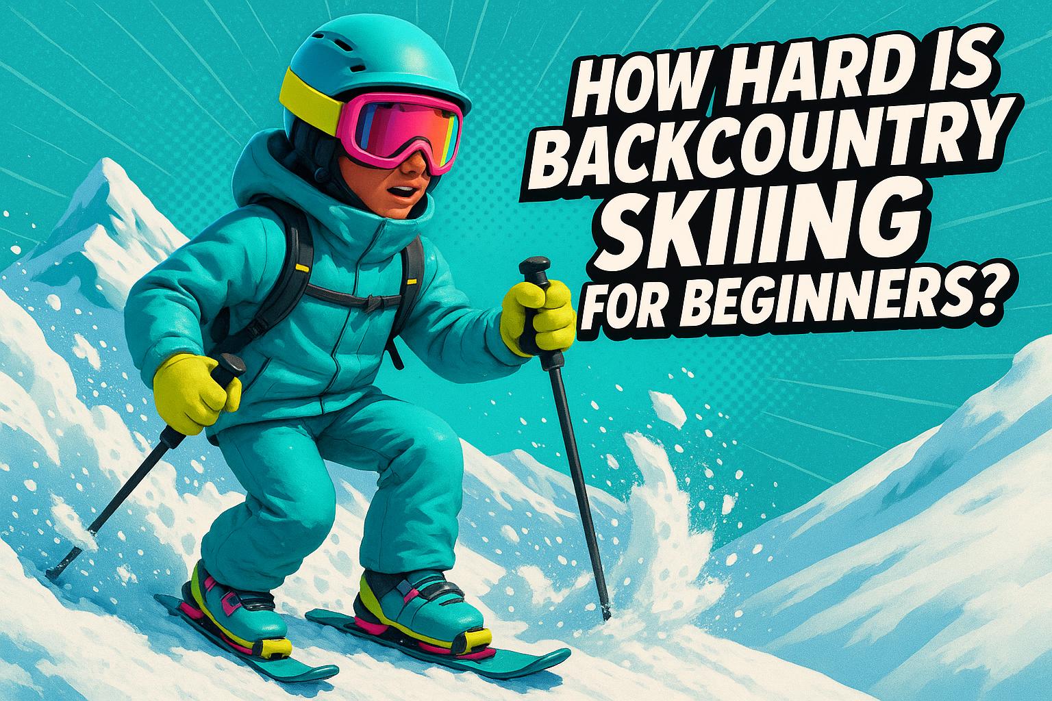 How Hard Is Backcountry Skiing for Beginners? What to Expect on Your First Tour - snowfeet*