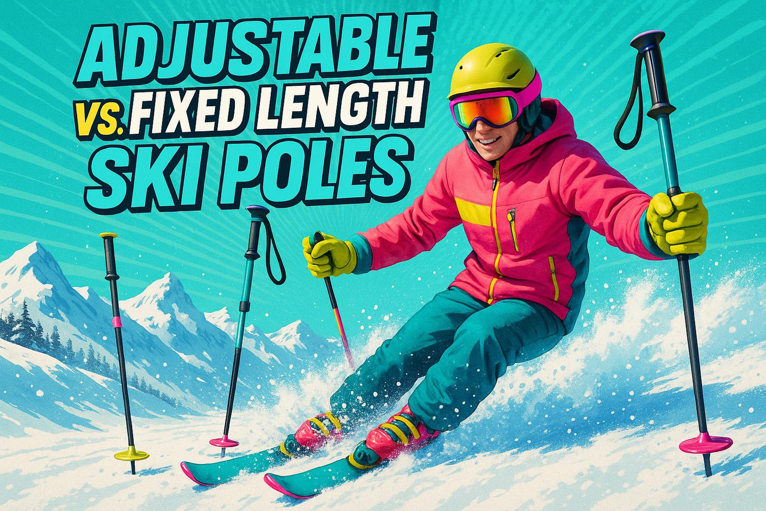 Touring Ski Poles Guide: Adjustable vs. Fixed Length – Which Works Best?