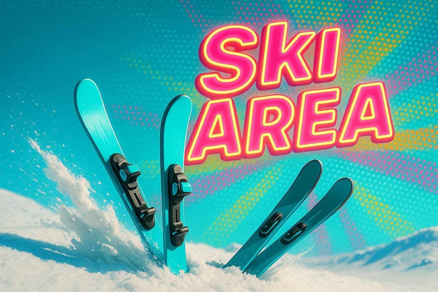 What is a ski area called?