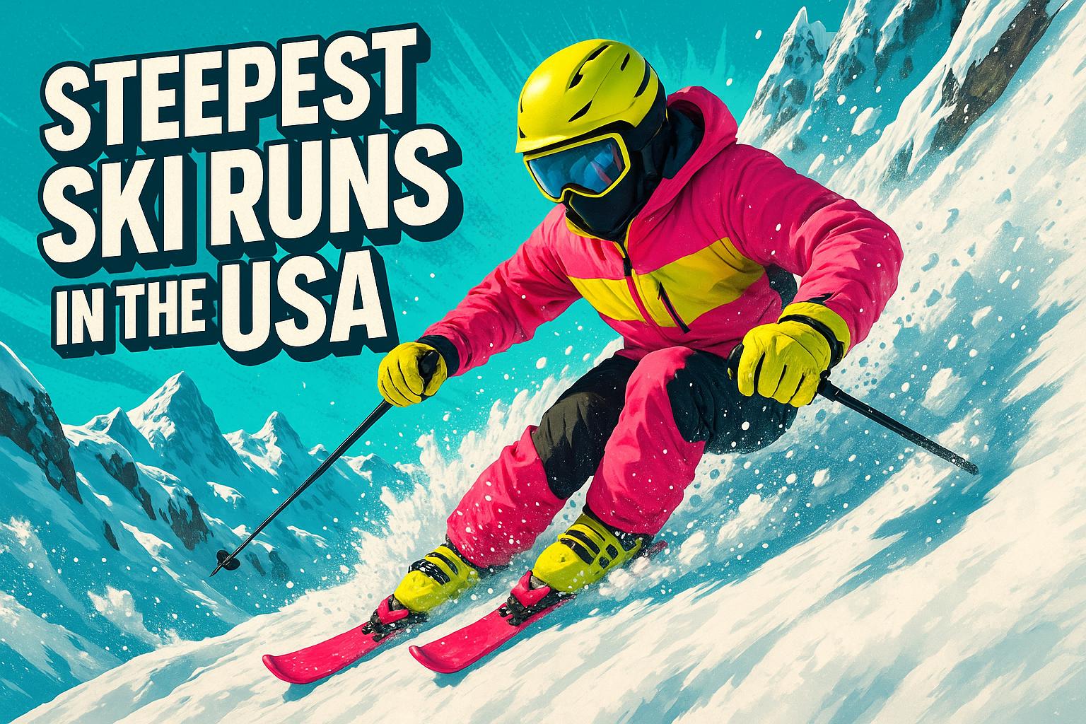 Steepest Ski Runs in the USA: Resorts for Adrenaline Lovers