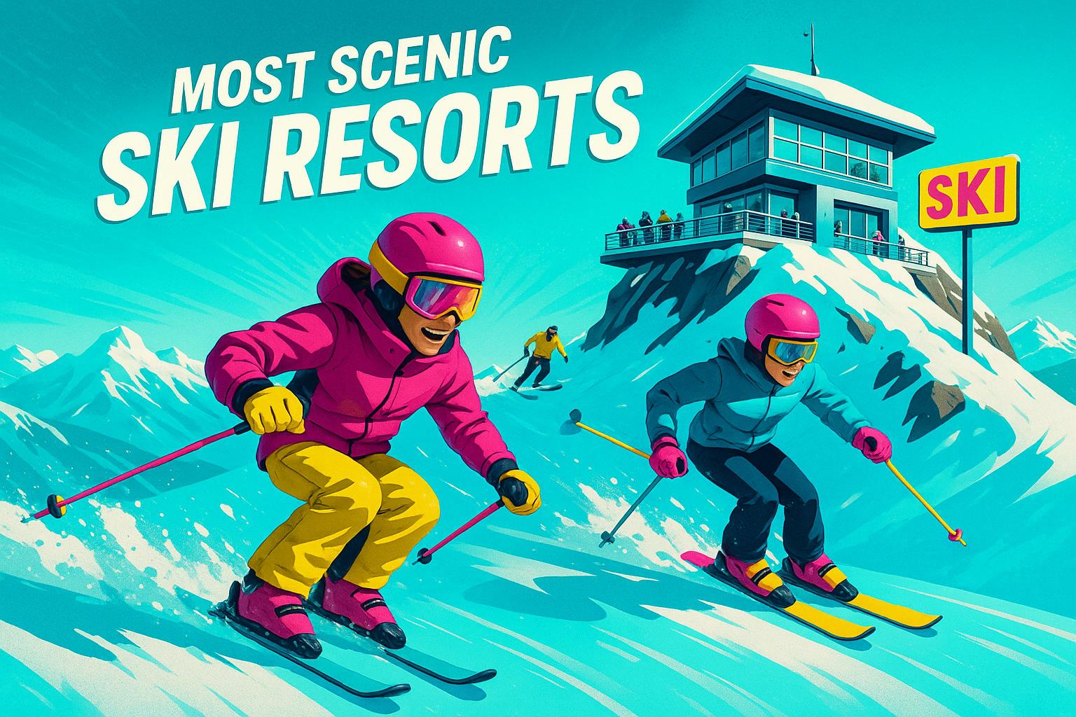 Most Scenic Ski Resorts in the World: Skiing With Breathtaking Views