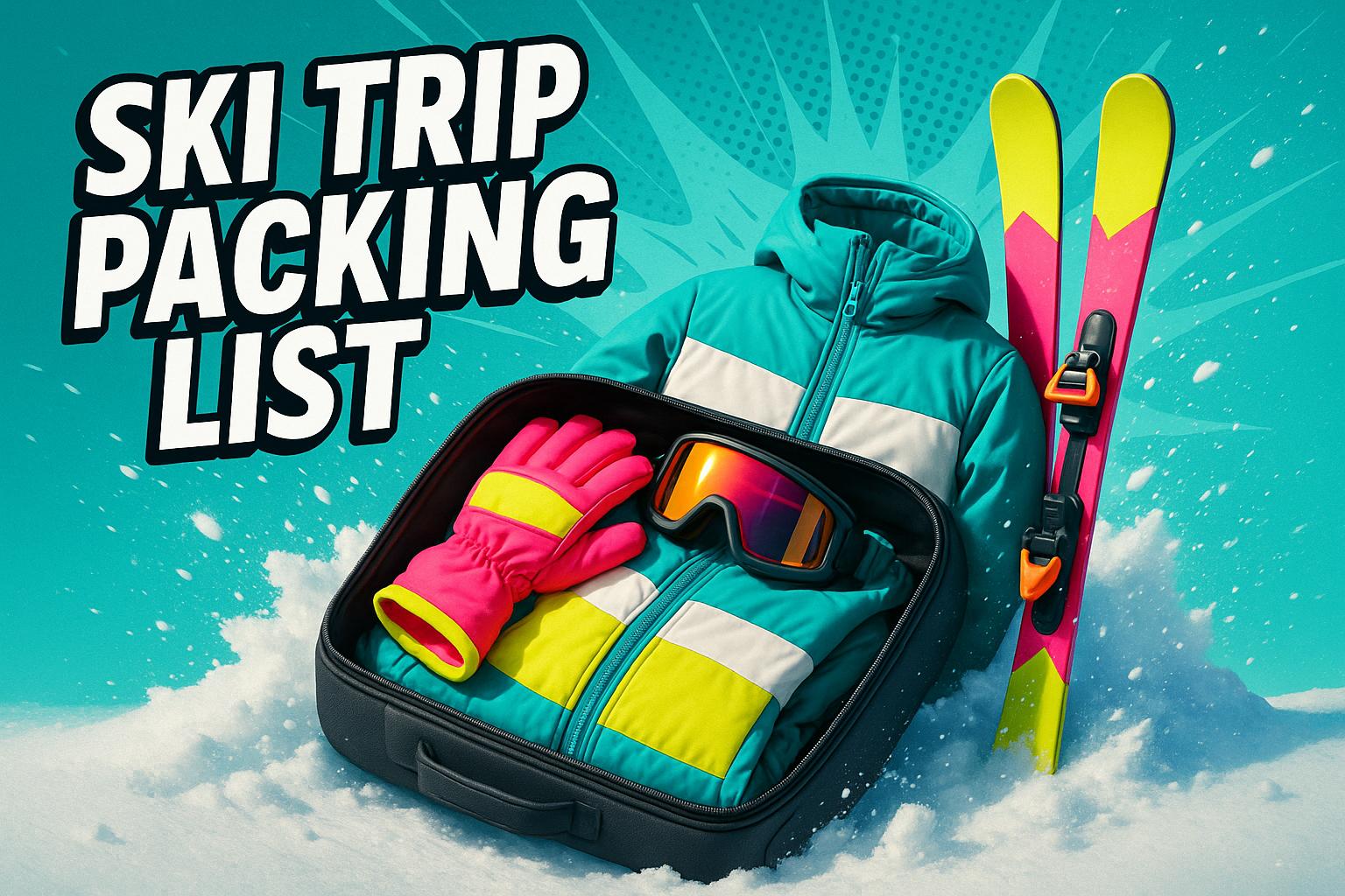 Ski Trip Packing List 2025: Essentials You Shouldn’t Forget