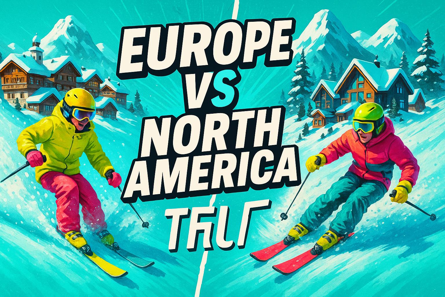 How to Choose Between Europe and North America for a Ski Trip