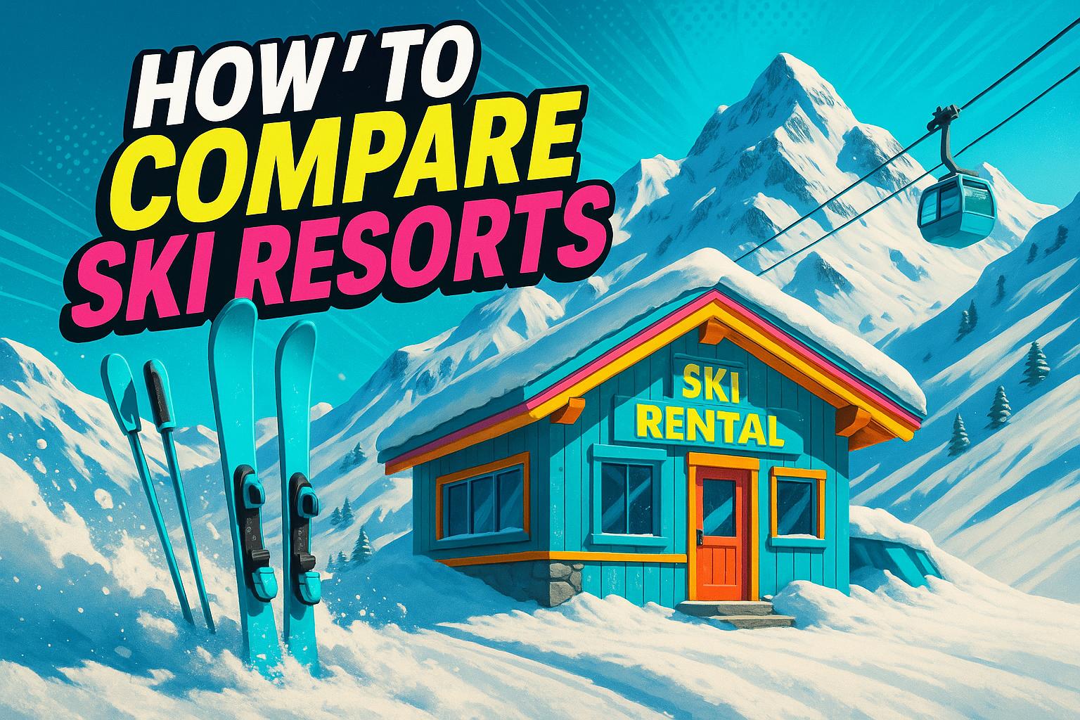 How to Compare Ski Resorts: Snow Reliability, Terrain, Cost & Access