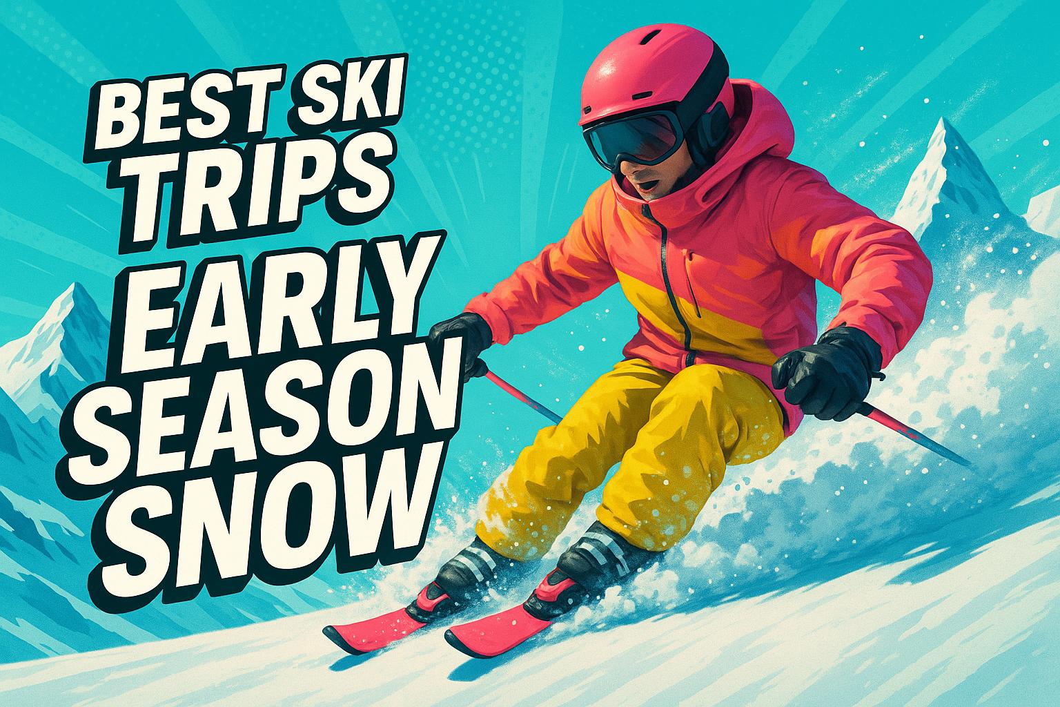 Best Ski Trips for Early Season Snow (November–December 2025)