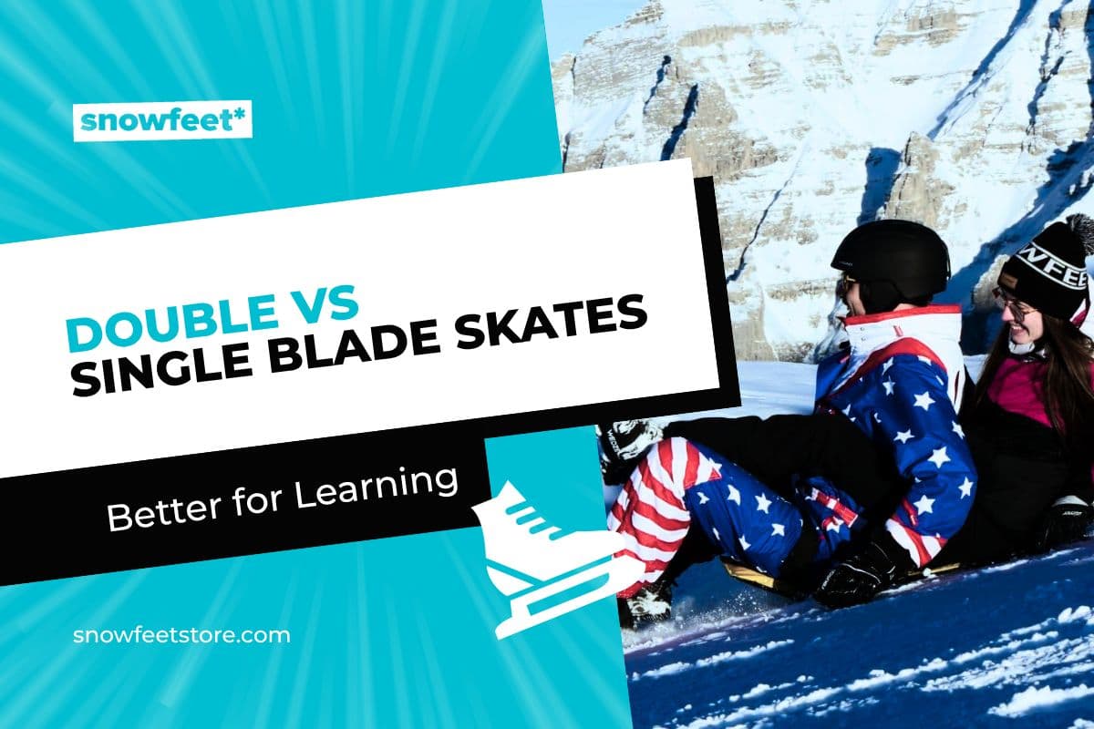 Double-Blade vs. Single-Blade Ice Skates: Which Are Better for Learning? - snowfeet*