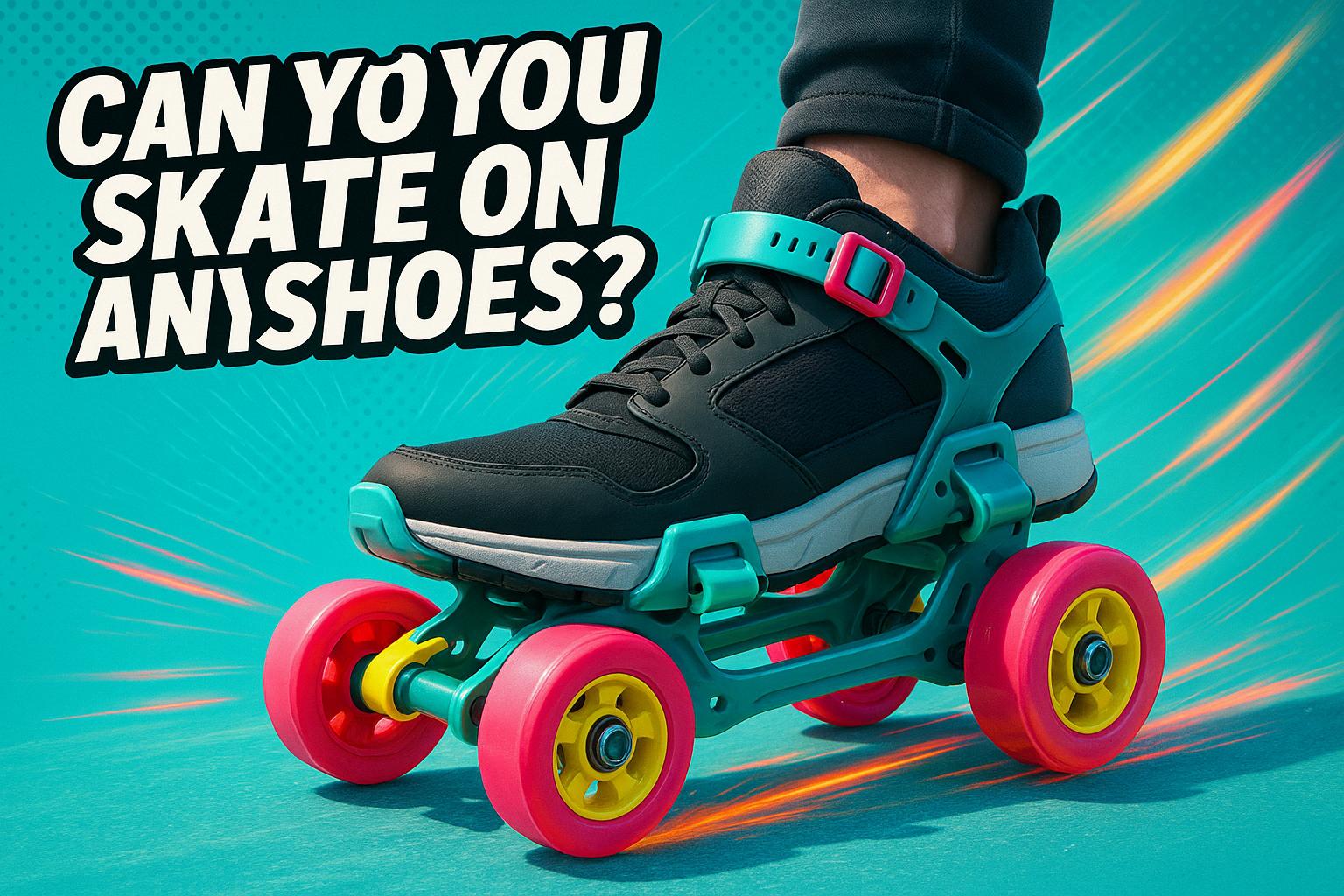 Can You Skate on Any Shoes? Guide to Strap-On Roller Skates - snowfeet*