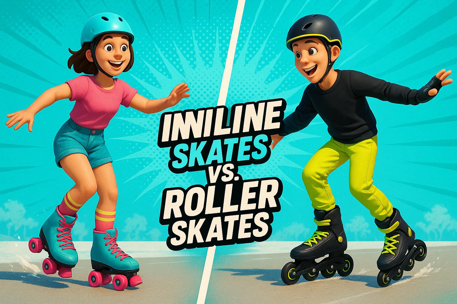 Inline Skates vs. Roller Skates: Which Are Easier for Beginners?