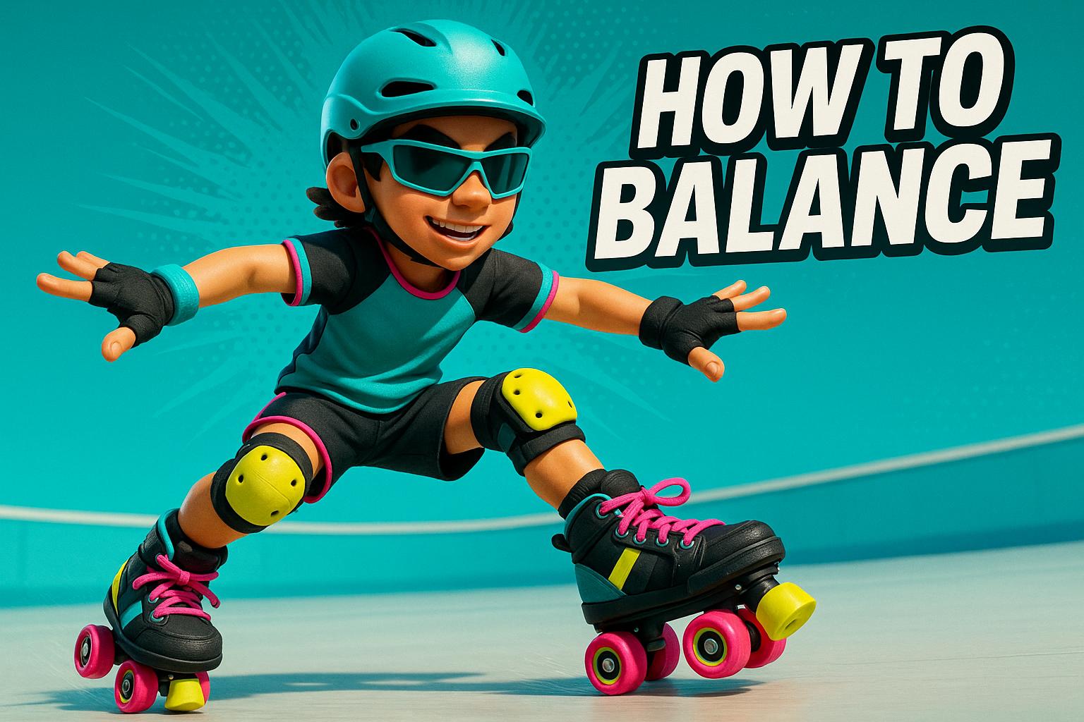How to Balance on Roller Skates Without Falling (Beginner Tips)