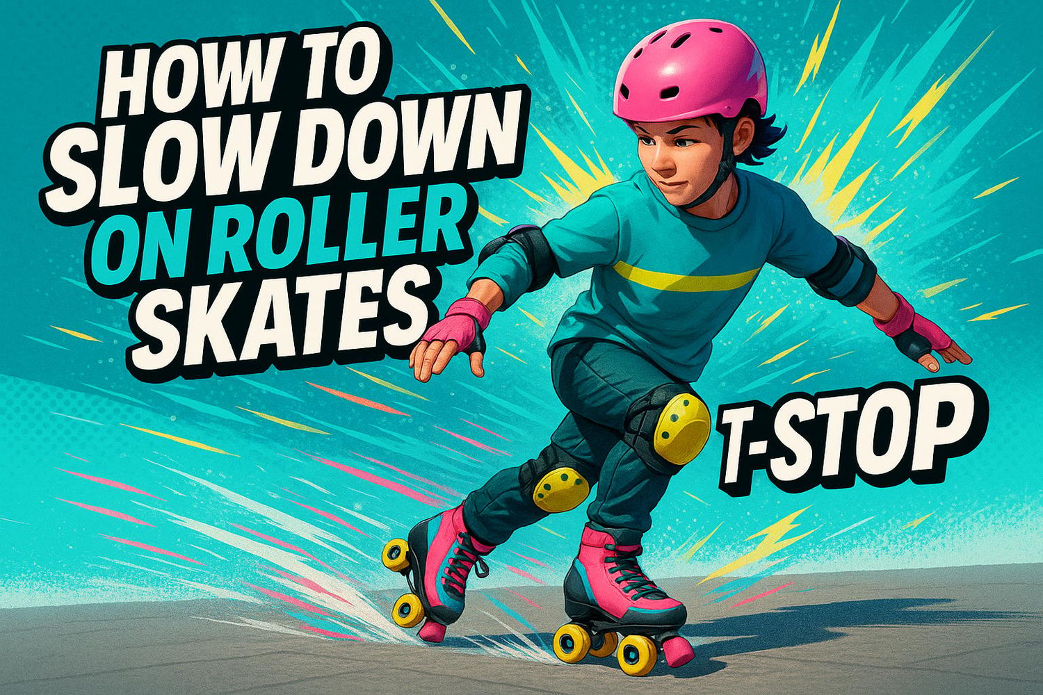 How to Slow Down on Roller Skates Without Falling - snowfeet*