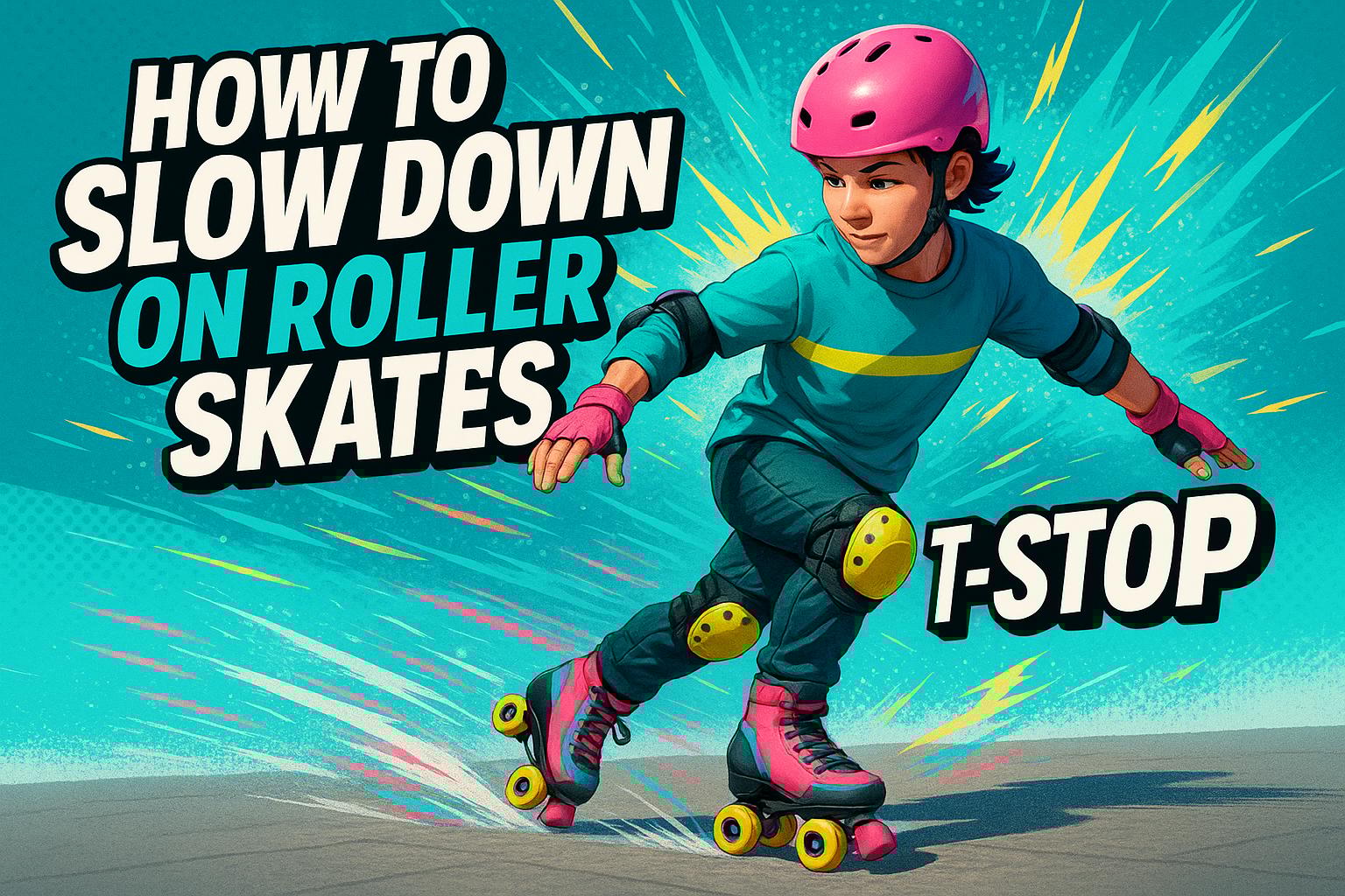 How to Slow Down on Roller Skates Without Falling