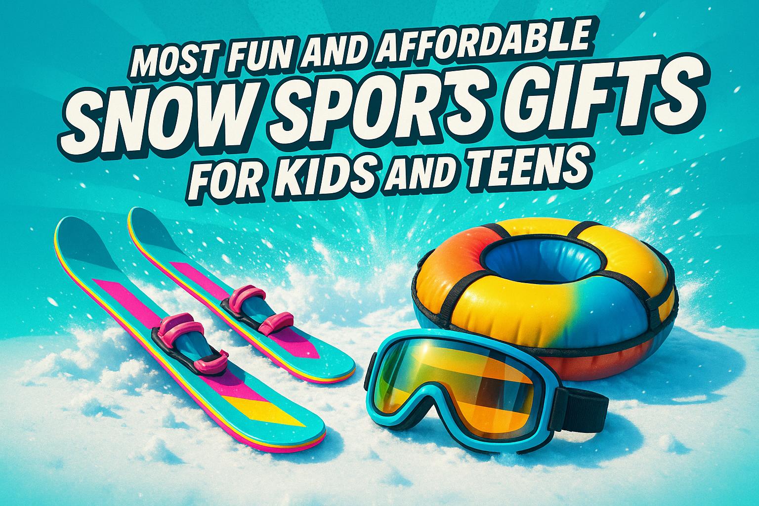 Most Fun and Affordable Snow Sports Gifts for Kids and Teens