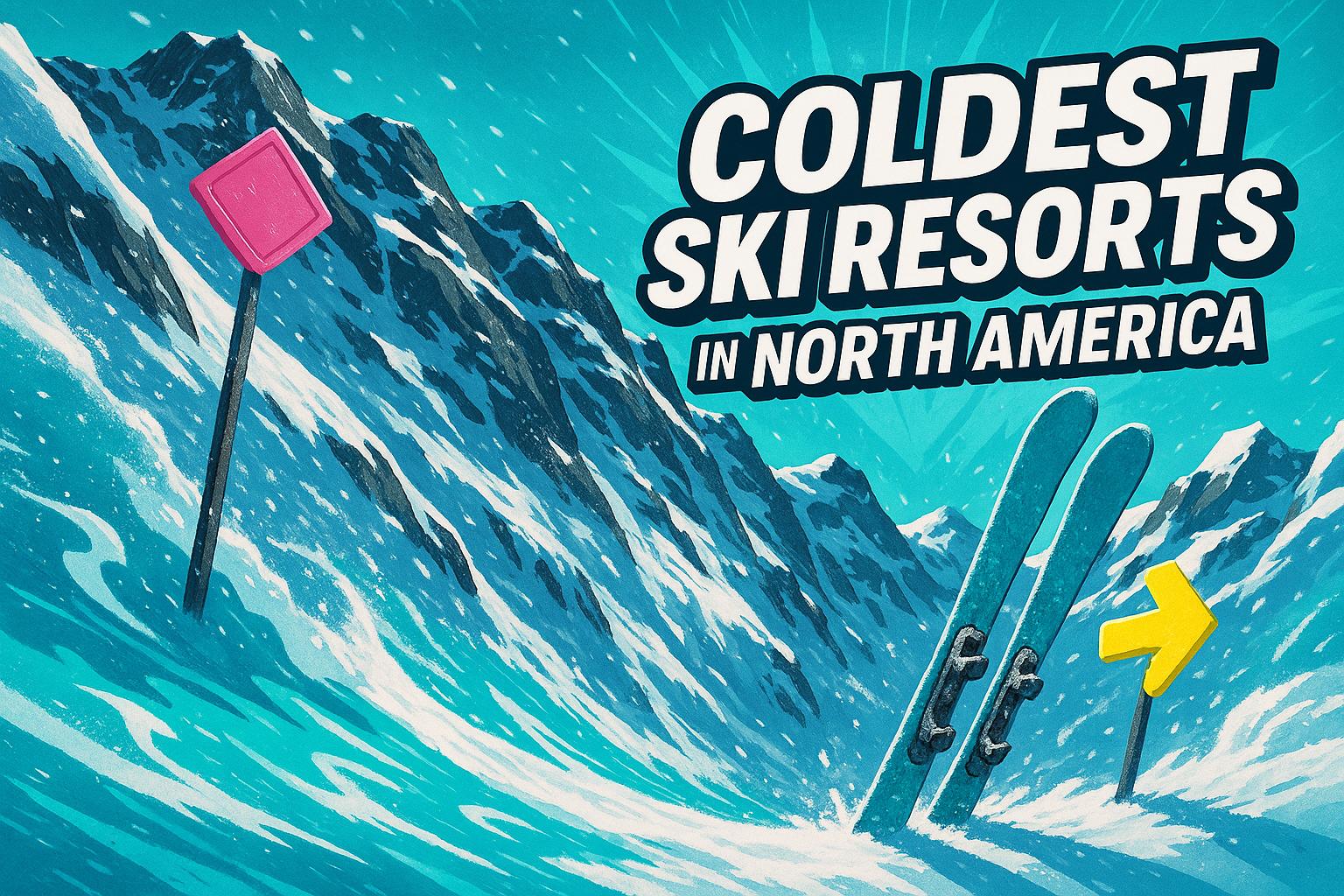 Coldest Ski Resorts in North America: Where Winter Feels Extreme