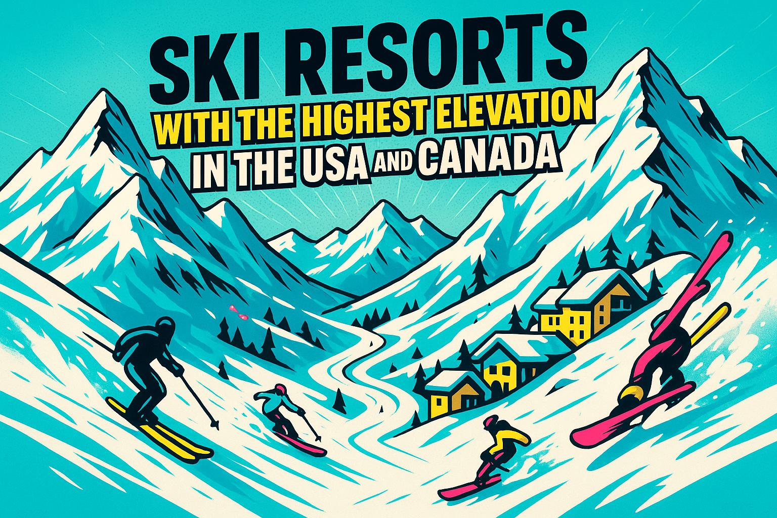 Ski Resorts With the Highest Elevation in the USA and Canada
