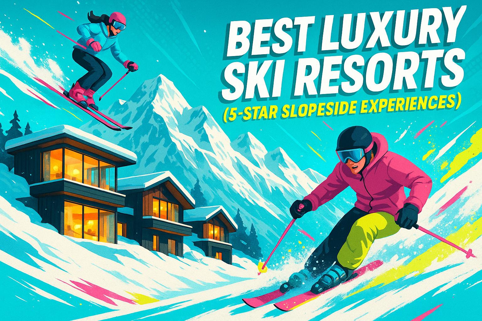 Best Luxury Ski Resorts in the World (5-Star Slopeside Experiences)