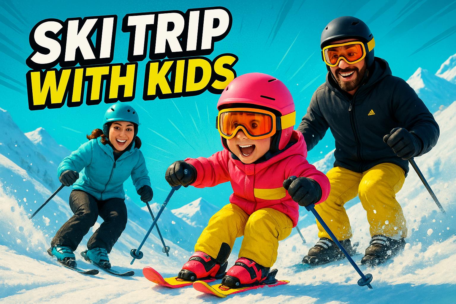 Ski Trip With Kids: How to Make Family Skiing Less Stressful - snowfeet*