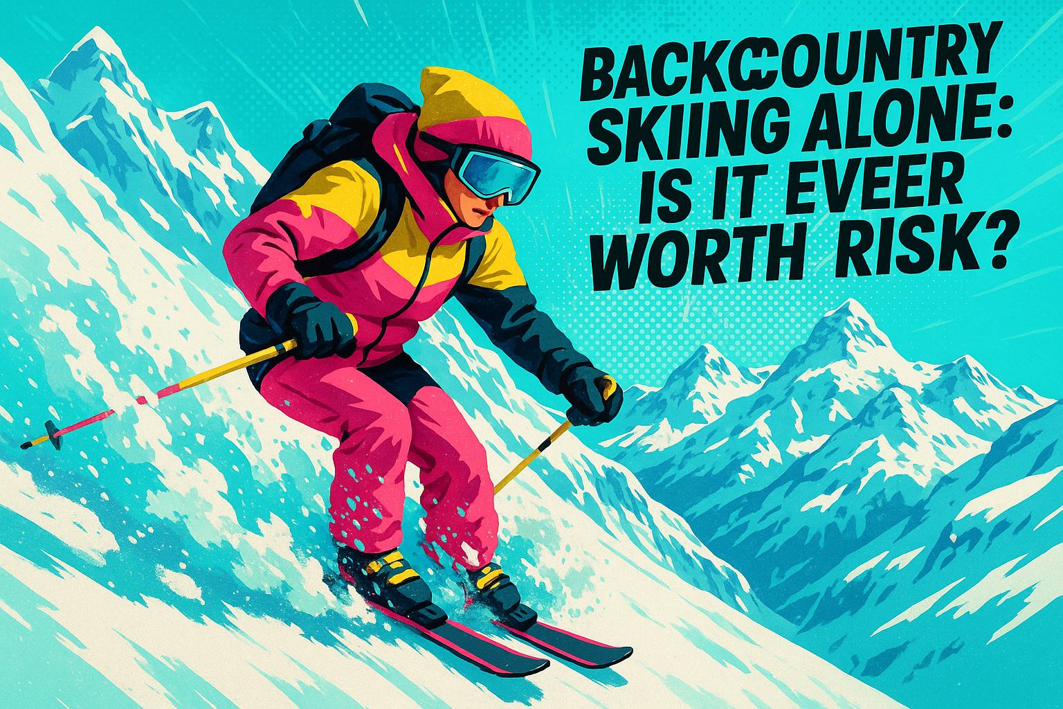 Backcountry Skiing Alone: Is It Ever Worth the Risk? - snowfeet*