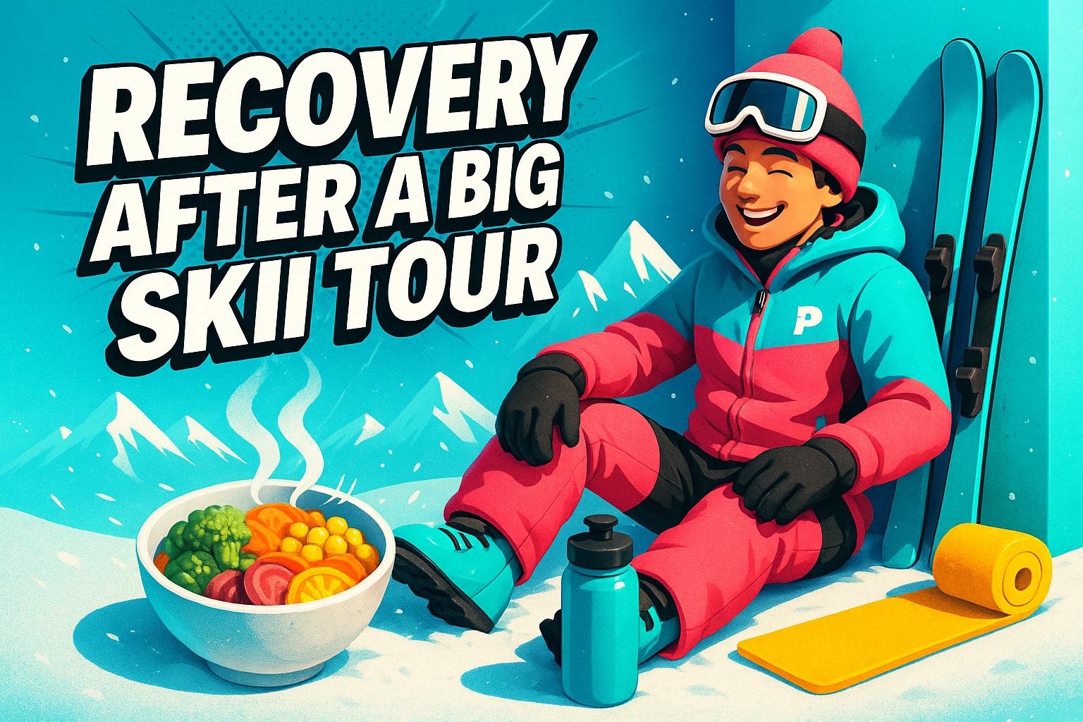 Recovery After a Big Ski Tour: Nutrition, Sleep, and Stretching Essentials