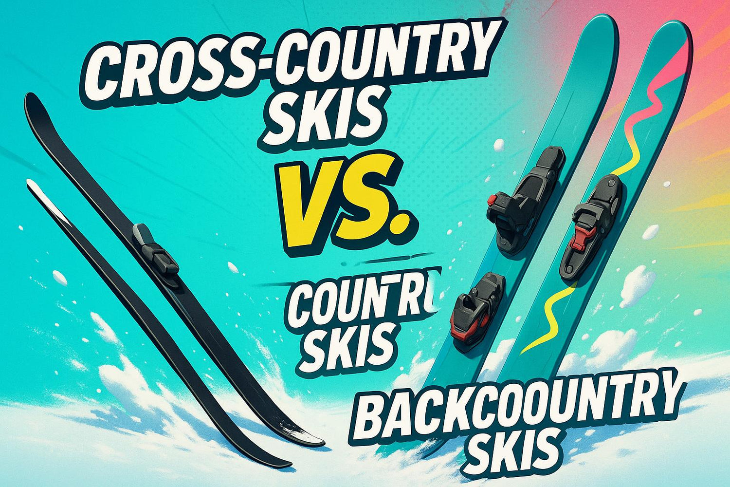 Cross-Country Skis vs. Backcountry Skis: Which One Should You Buy? - snowfeet*