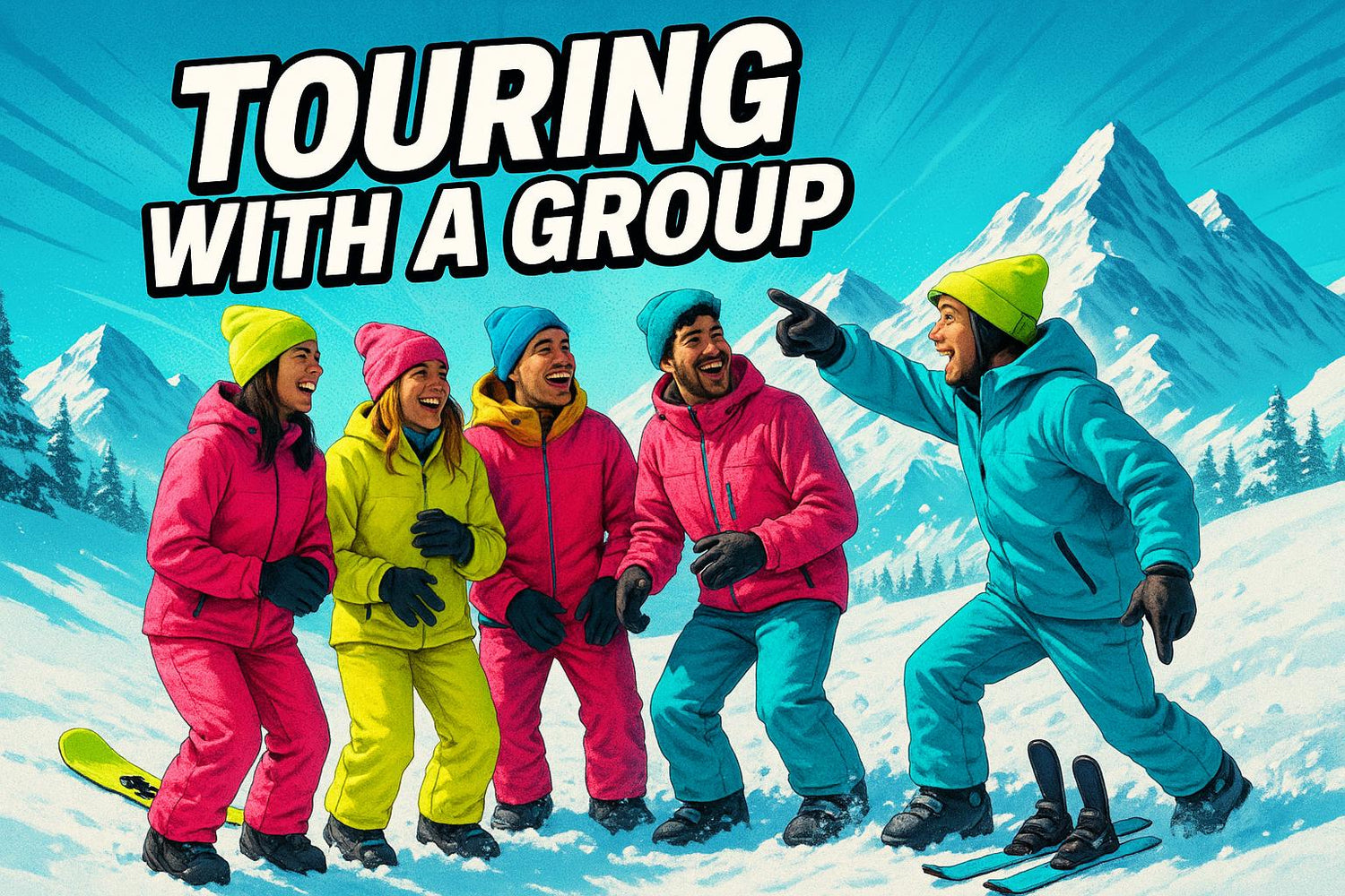 Touring With a Group: Safety Rules, Communication, and Planning Tips - snowfeet*