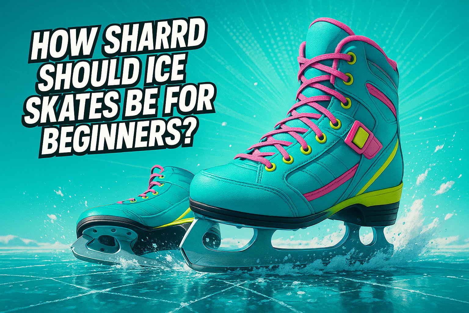 How Sharp Should Ice Skates Be for Beginners?