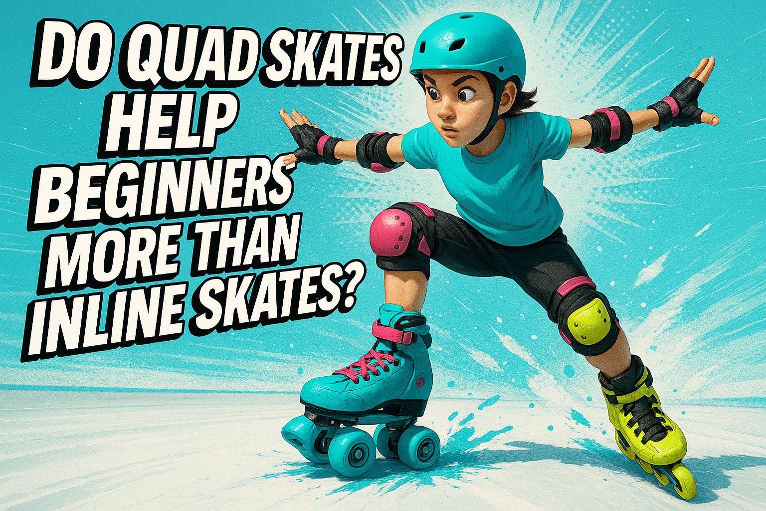 Do Quad Skates Help Beginners More Than Inline Skates?