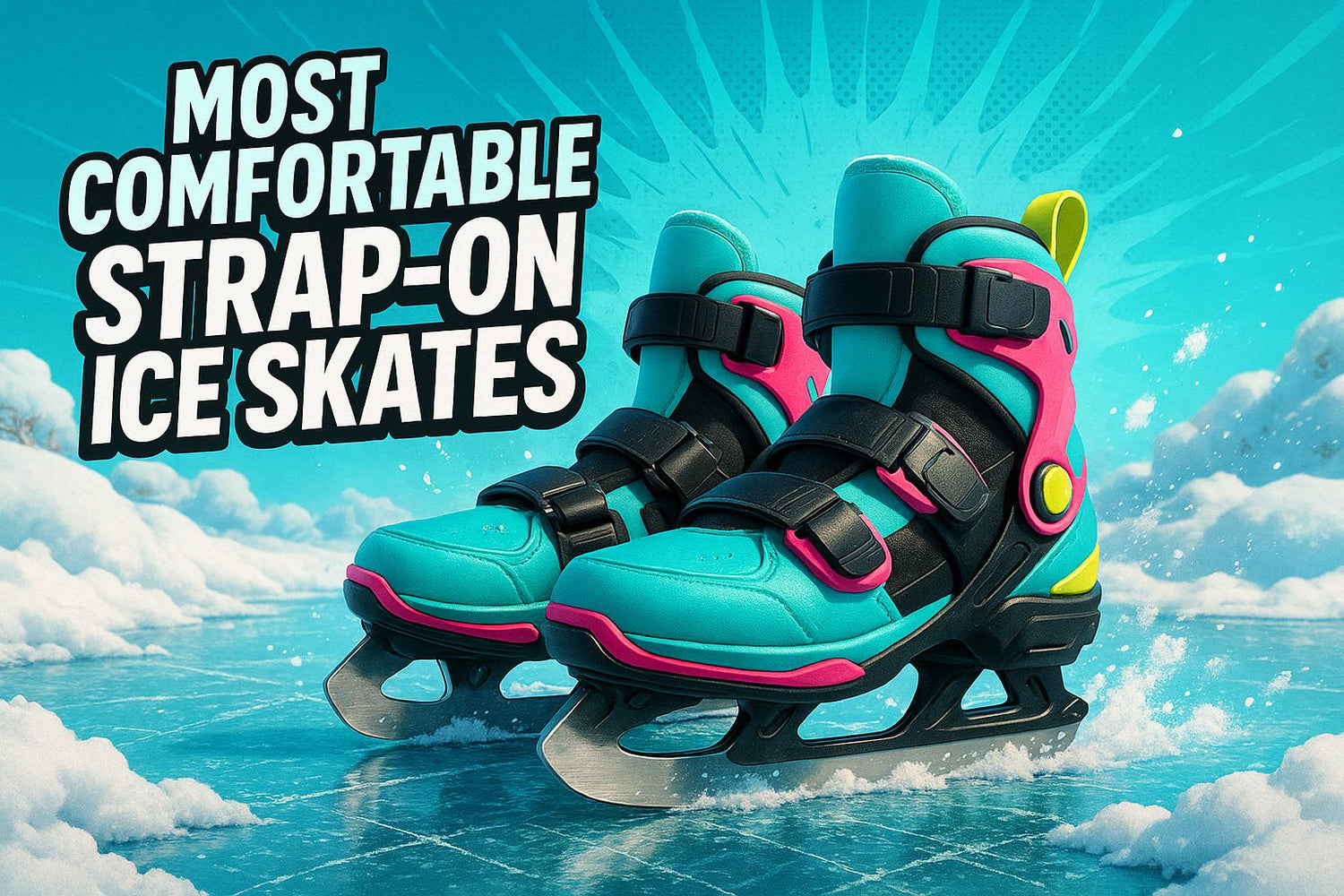 Most Comfortable Strap-On Ice Skates for Beginners - snowfeet*
