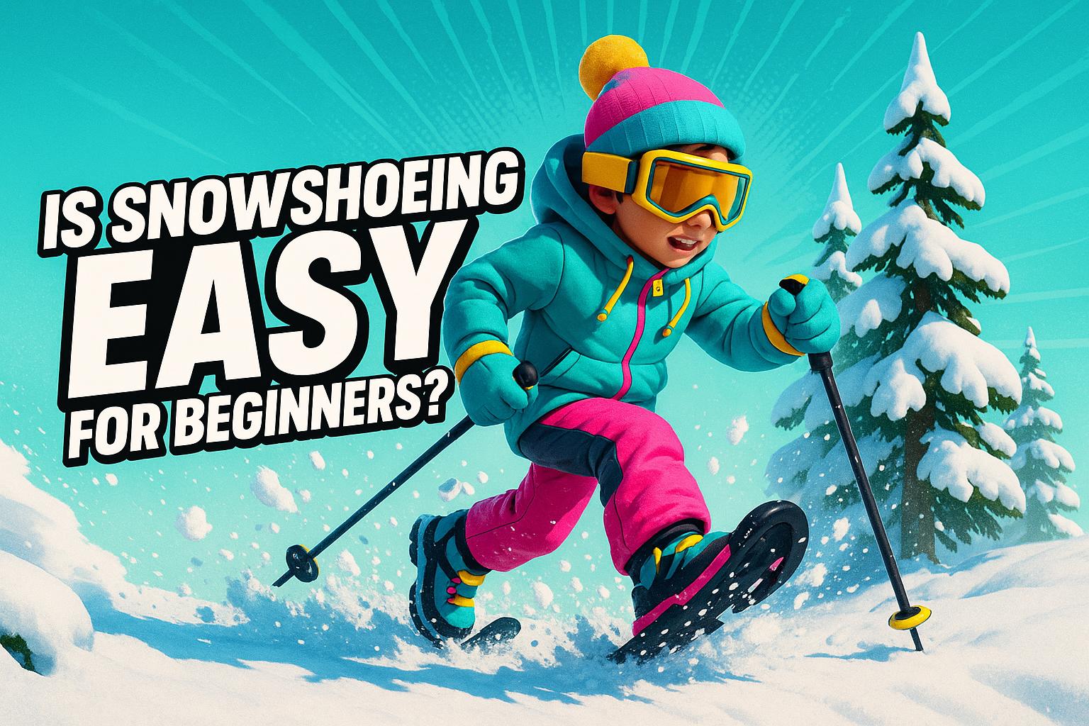 Is Snowshoeing Easy for Beginners? What You Need to Know Before You Start - snowfeet*