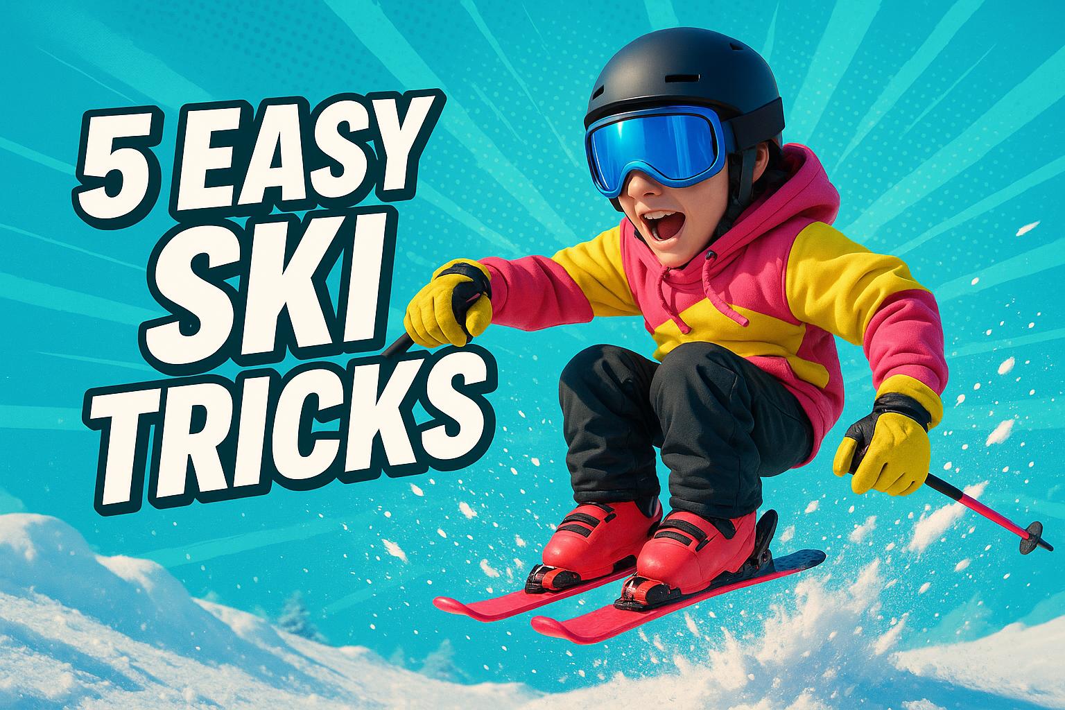 5 Easy Ski Tricks: Step-by-Step Progressions - snowfeet*