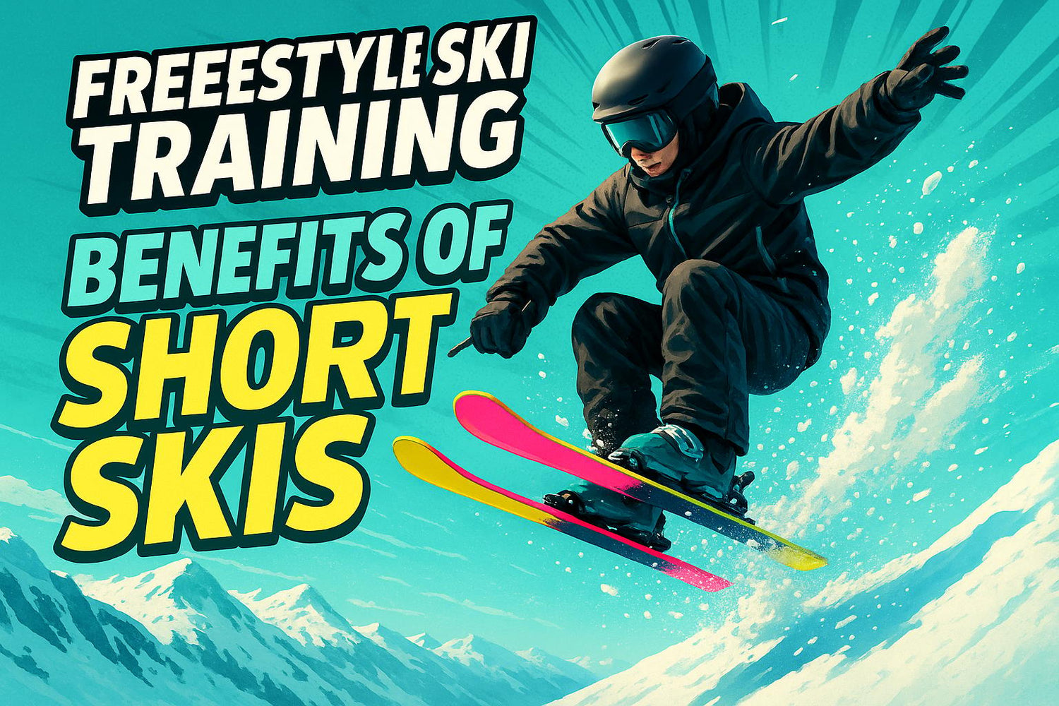 Freestyle Ski Training: Benefits of Short Skis - snowfeet*