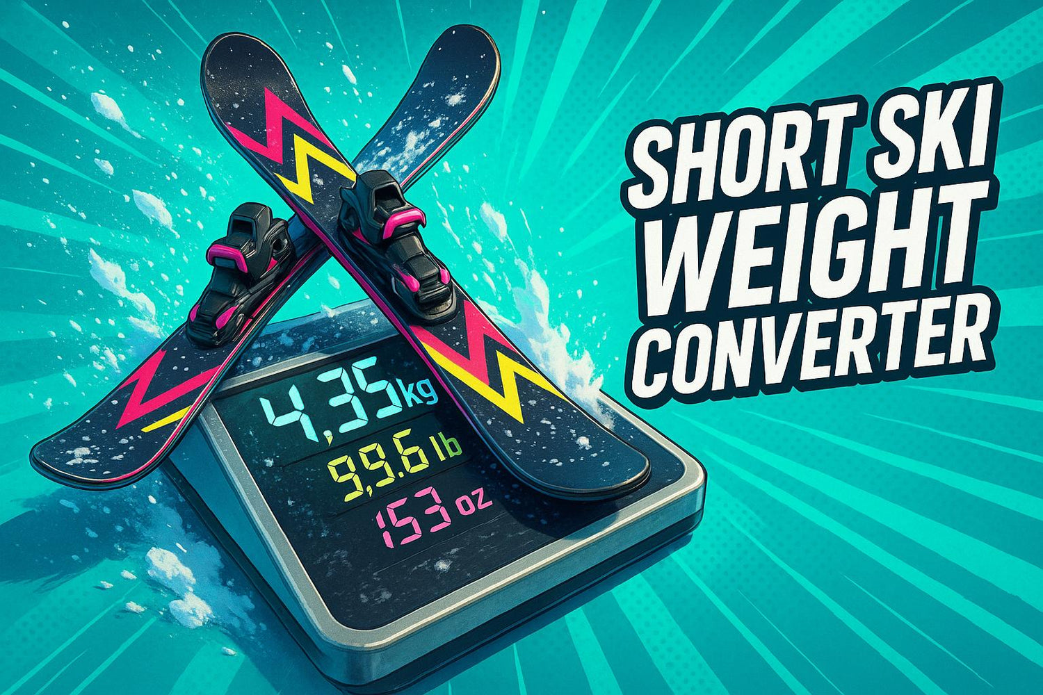 Short Ski Weight Converter - snowfeet*